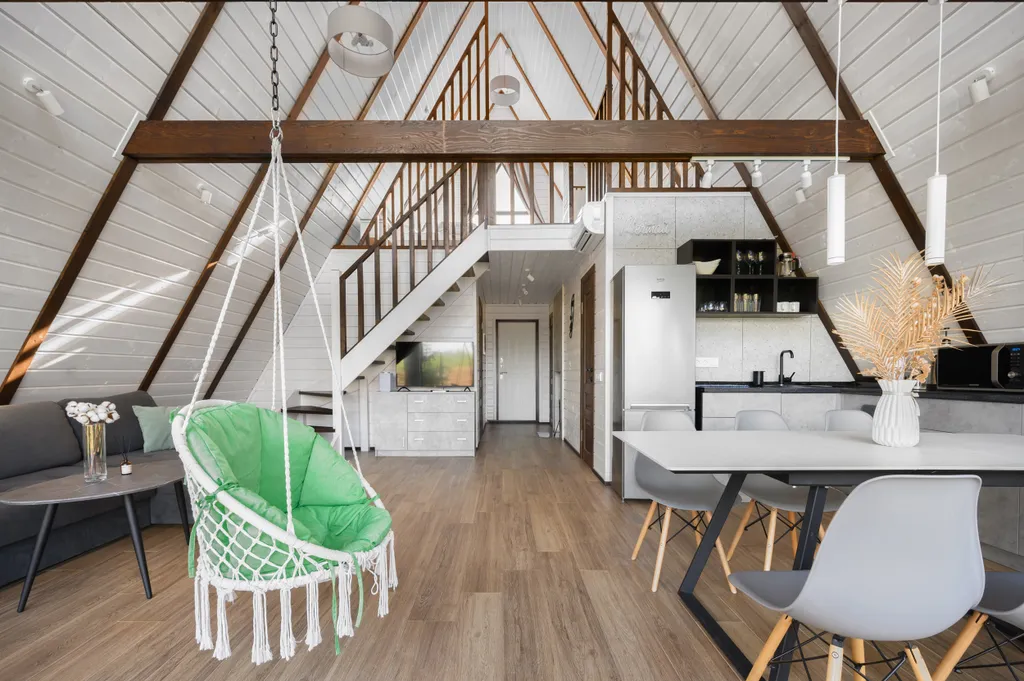 Коттедж с баней и уличным чаном