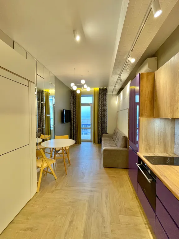 Квартира Квартира Студия с видом на морской закат и бассейн — Севастополь