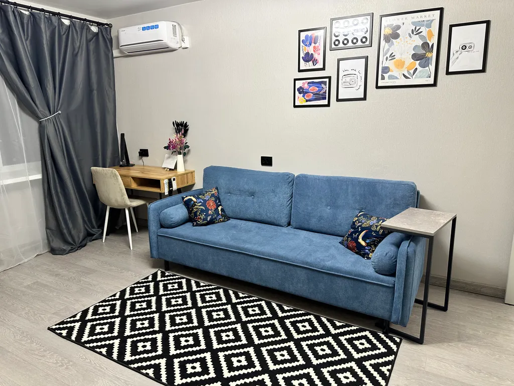 Уютная 1-комнатная квартира, 4 спальных места