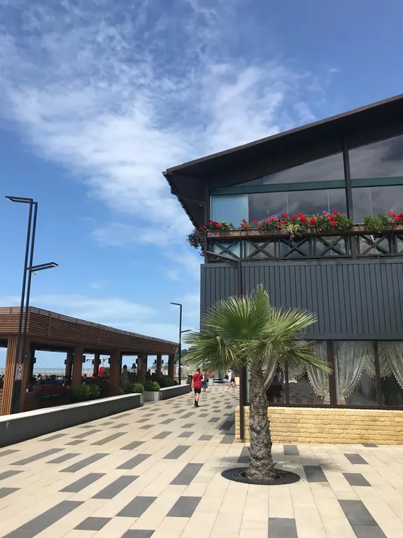 Квартира с видом на море, пляж 50 метров