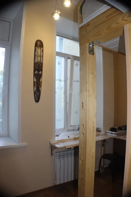 Студия в самом центре города/ двухуровневая.