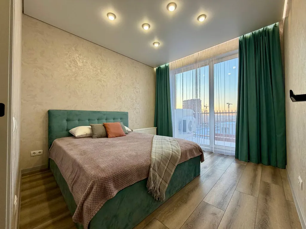 Двухкомнатная квартира для 6 гостей рядом с аквапарком