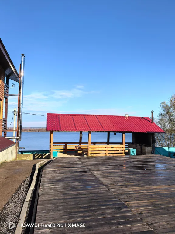 Коттедж на берегу реки Волга