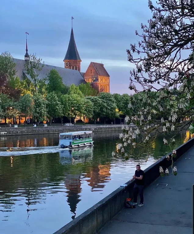 Квартира Апартаменты в историческом месте на реке Преголя — Калининград