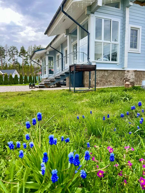 Большой дом с сауной и камином Озеро Лунное