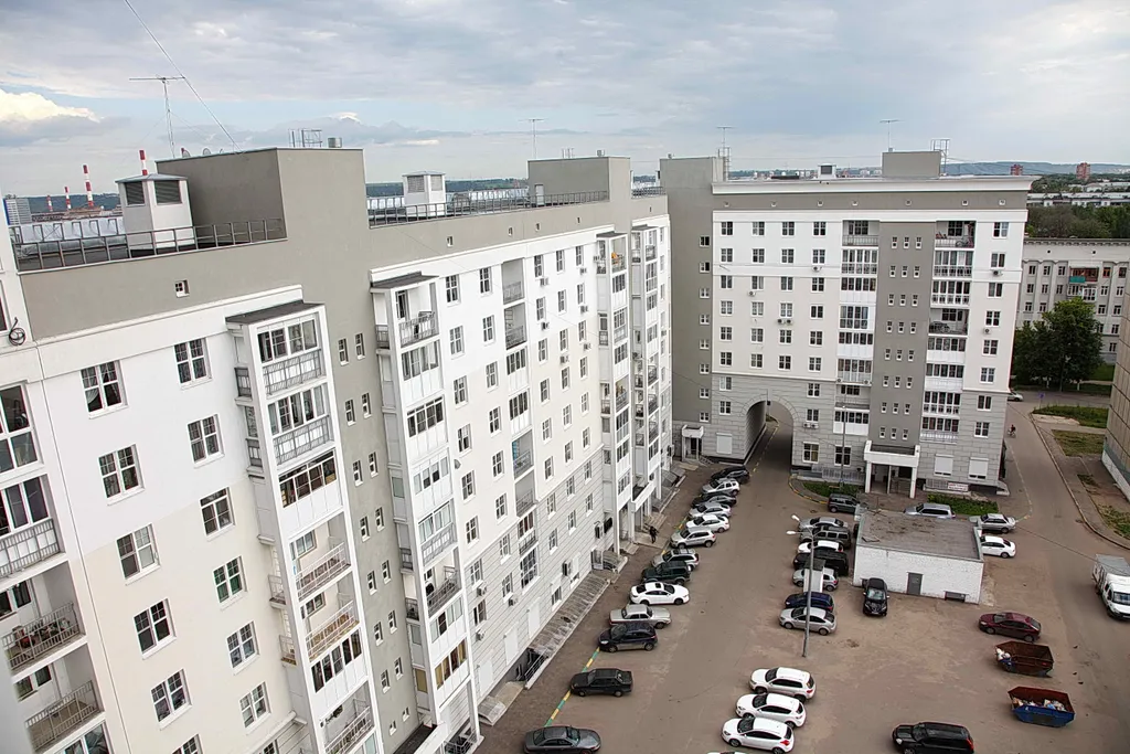 Квартира Апартаменты с балконом и панорамным видом — Нижний Новгород