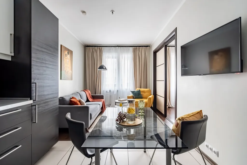 Квартира Квартира Scarlet с балконом — Санкт-Петербург