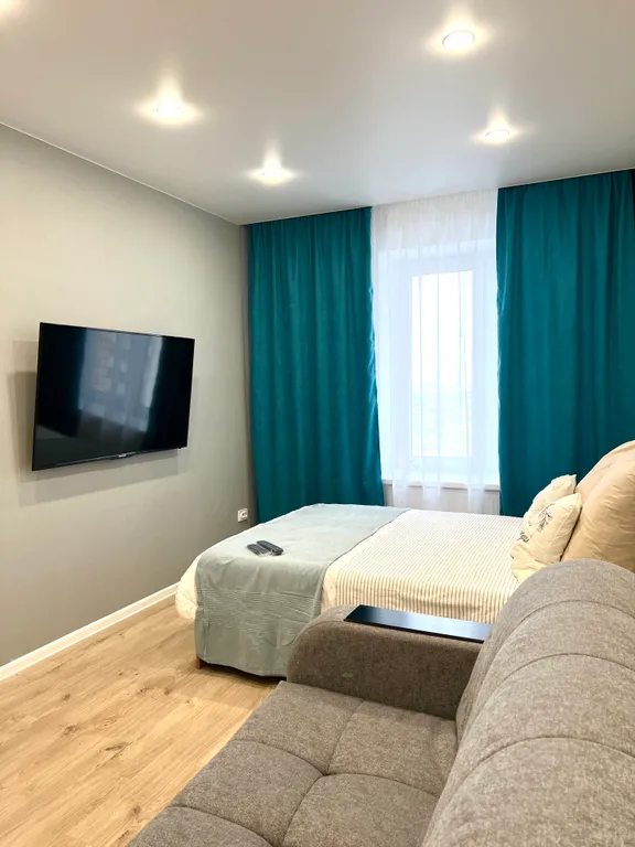 уютная квартира в новом доме.