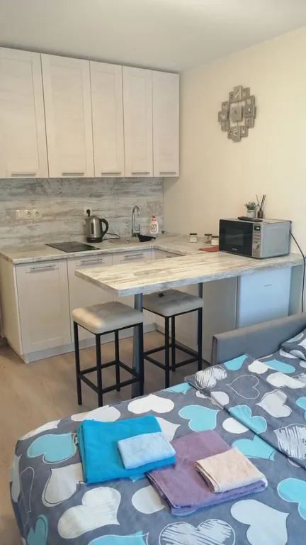 Квартира Квартира Студия рядом с метро — Москва