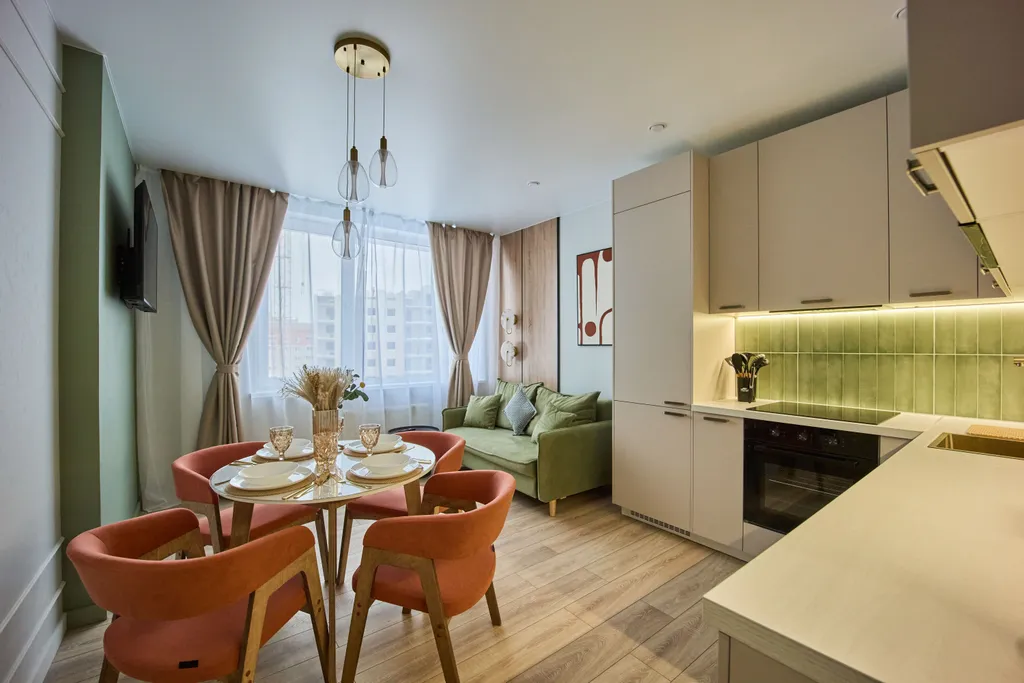 Ключ к премиум-комфорту: 1-комнатная квартира в доме бизнес-класса