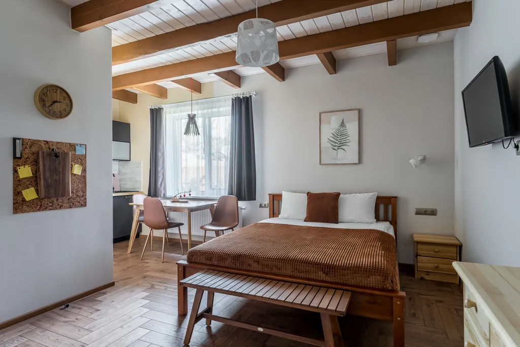 Квартира Двухкомнатный номер с завтраком в усадьбе Зубровка — аренда посуточно в Каменюки