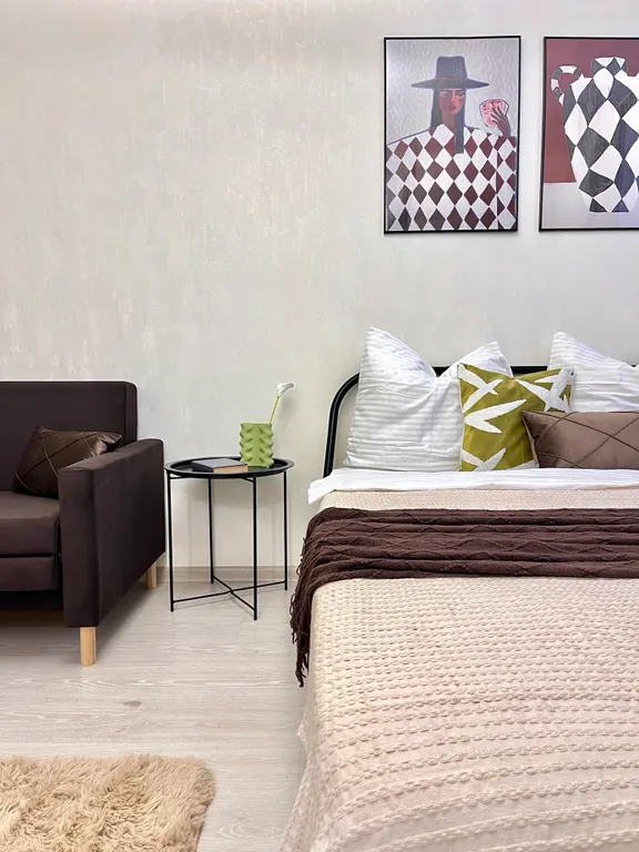 Просторная студия в центре города