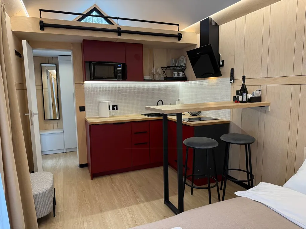 Дом в лесу на 2-х с купелью фурако и мангальной зоной