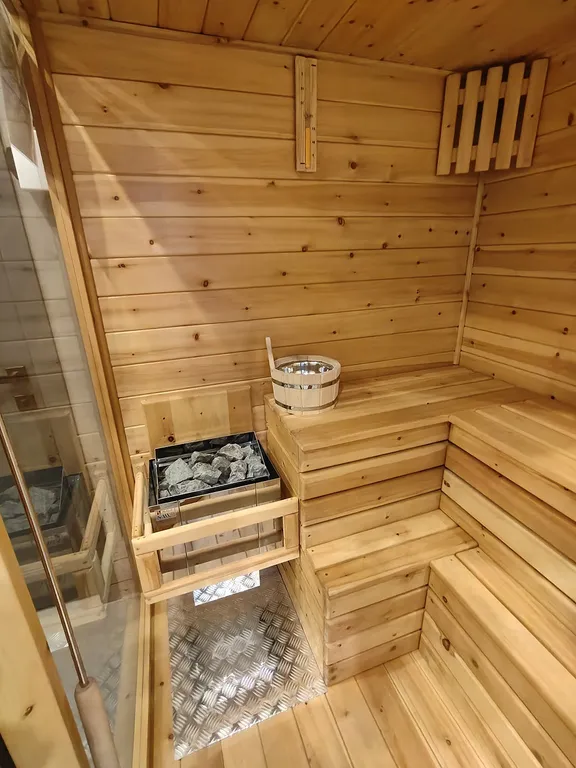 Квартира с сауной с профессиональным сушильным шкафом