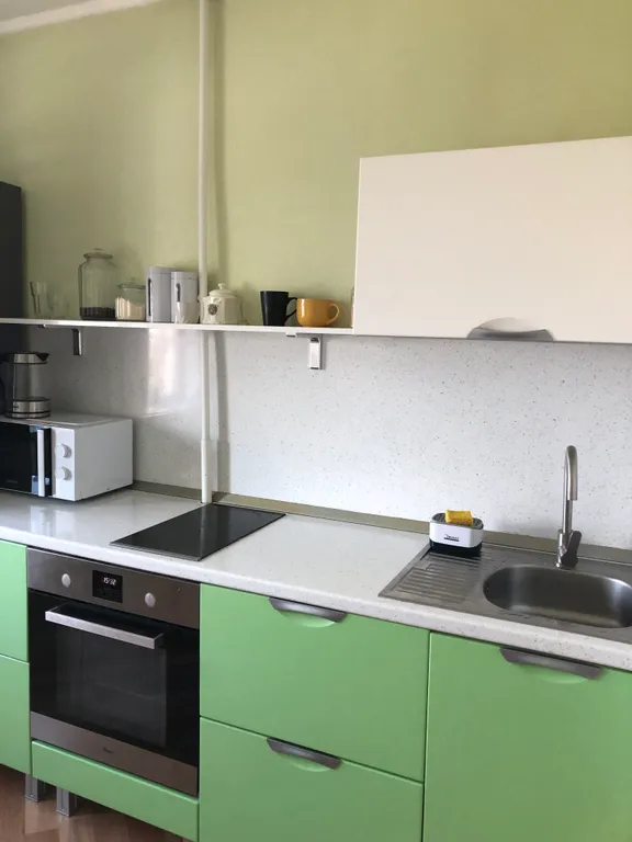 Уютная квартира в центре города с видом на реку и лес