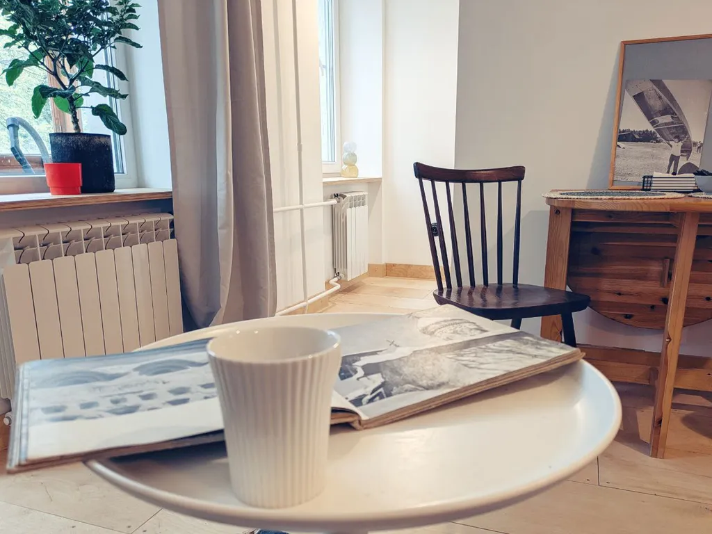 Уютная арт-квартира с душой, винтажем и видом на сквер