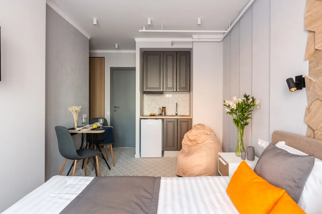 Апартаменты Кварт-Отель студия с сауной и джакузи Шале