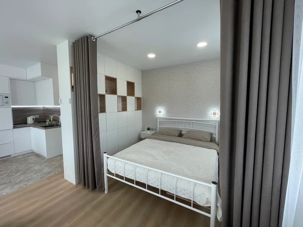 Апартаменты «Sea- Lounge», вид на Тихий океан, лес, горы и город