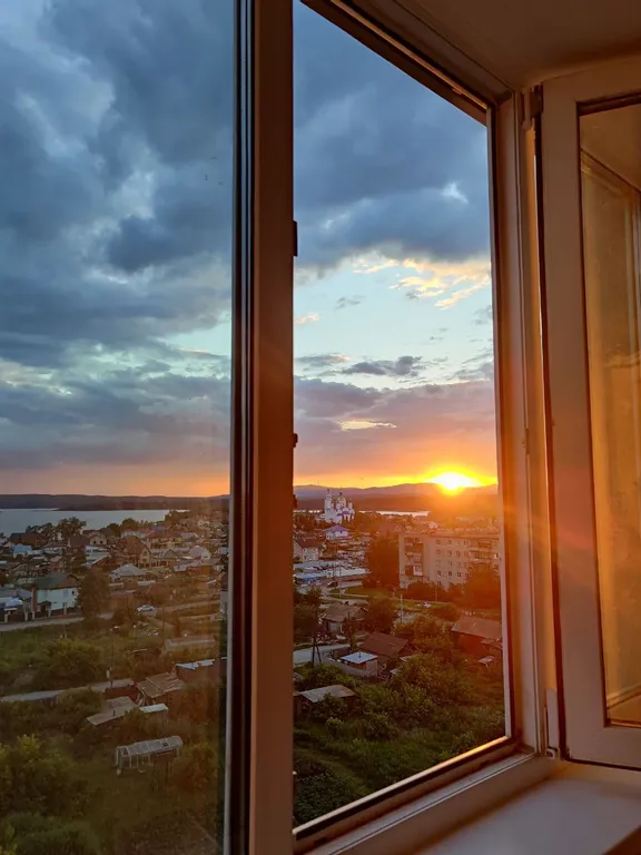 Студия с видом на озеро