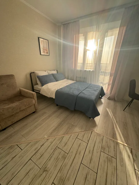 Уютная студия с прекрасными закатами