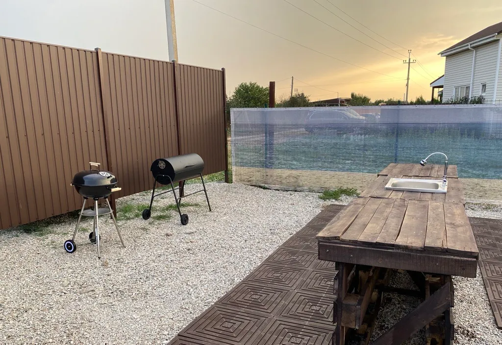 Эко домик с кухней и верандой