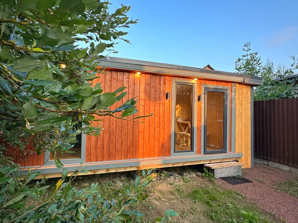 Коттедж Загородный дом с баней на дровах — Санкт-Петербург