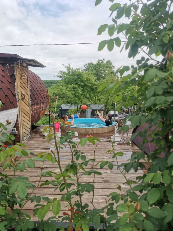 Уютные домики с баней и тёплой купелью