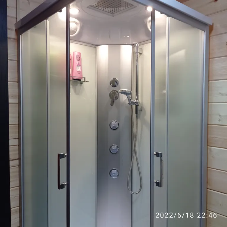 Коттедж Гостевой дом шале а-фрейм в ёлках с пятнистыми оленями и русской баней — Можайск