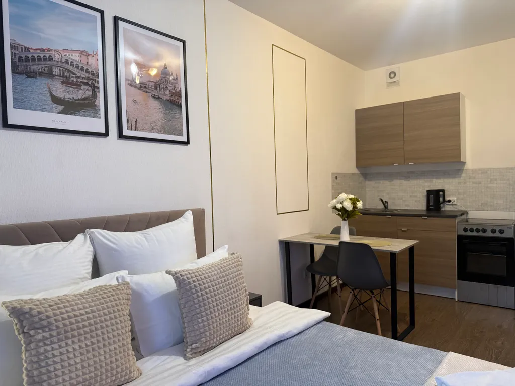 Студия для комфортного семейного отдыха и командированных