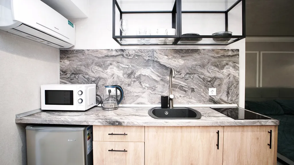 Идеальная студия с террасой и спальной зоной — всё, что нужно для вас