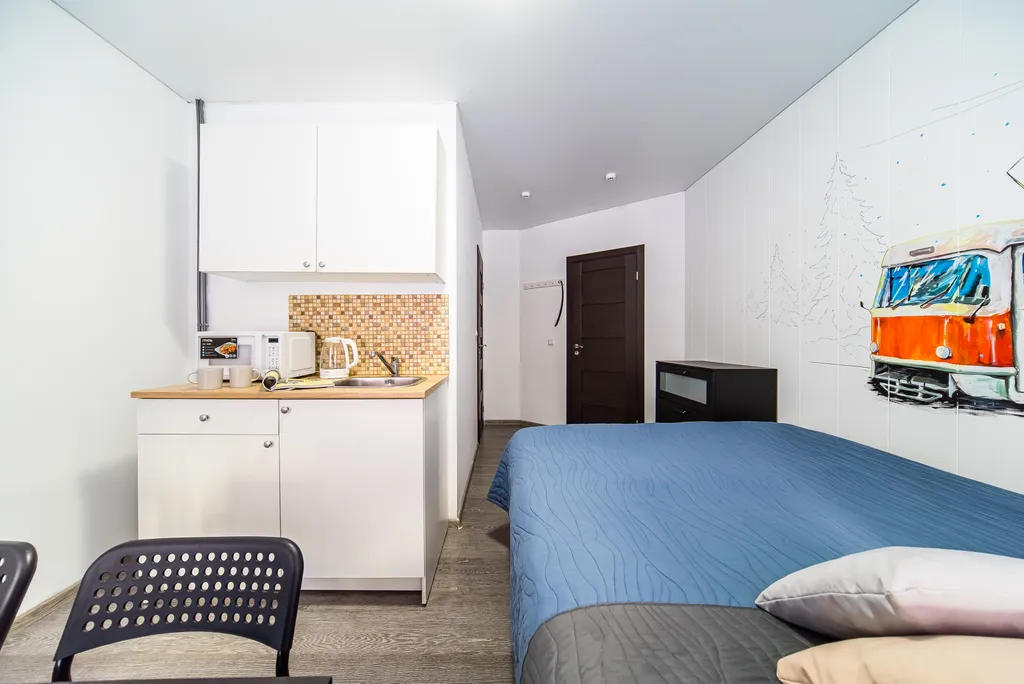 Двухместная студия в центре