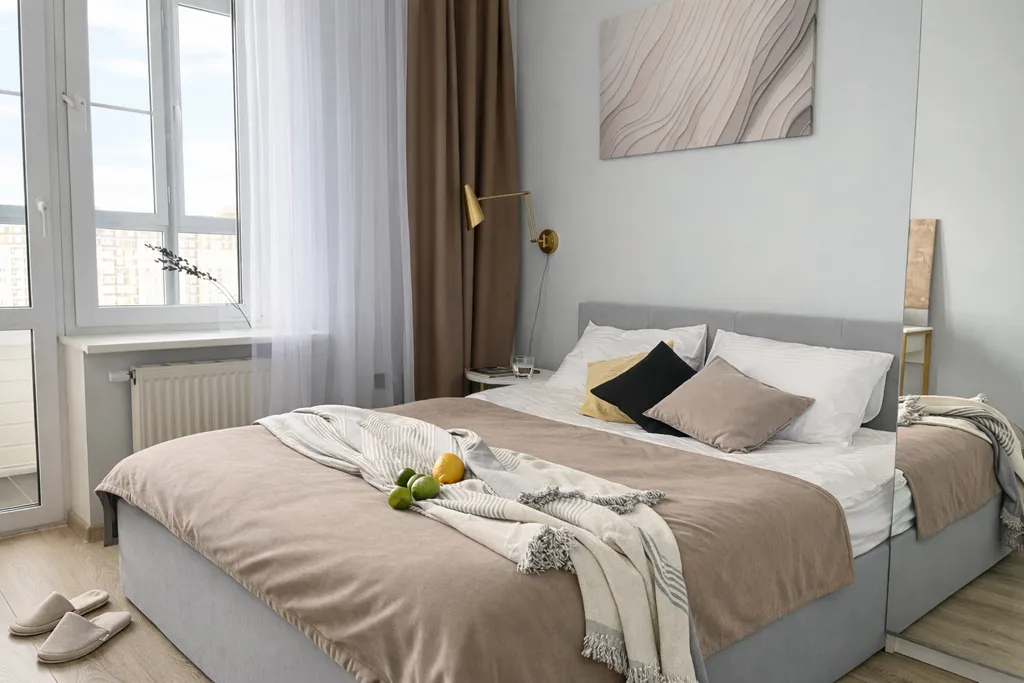 Квартира Лайм, 4 гостя, Бесконтактное заселение — аренда посуточно в Балашиха