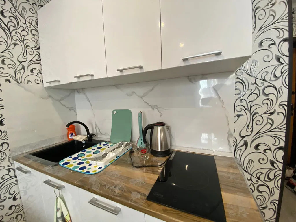 Студия с новым ремонтом