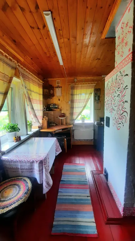 Домик Уют Самана в Родовом поместье в лесу