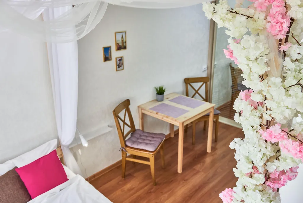 Квартира-студия love story рядом с ЖД вокзалом