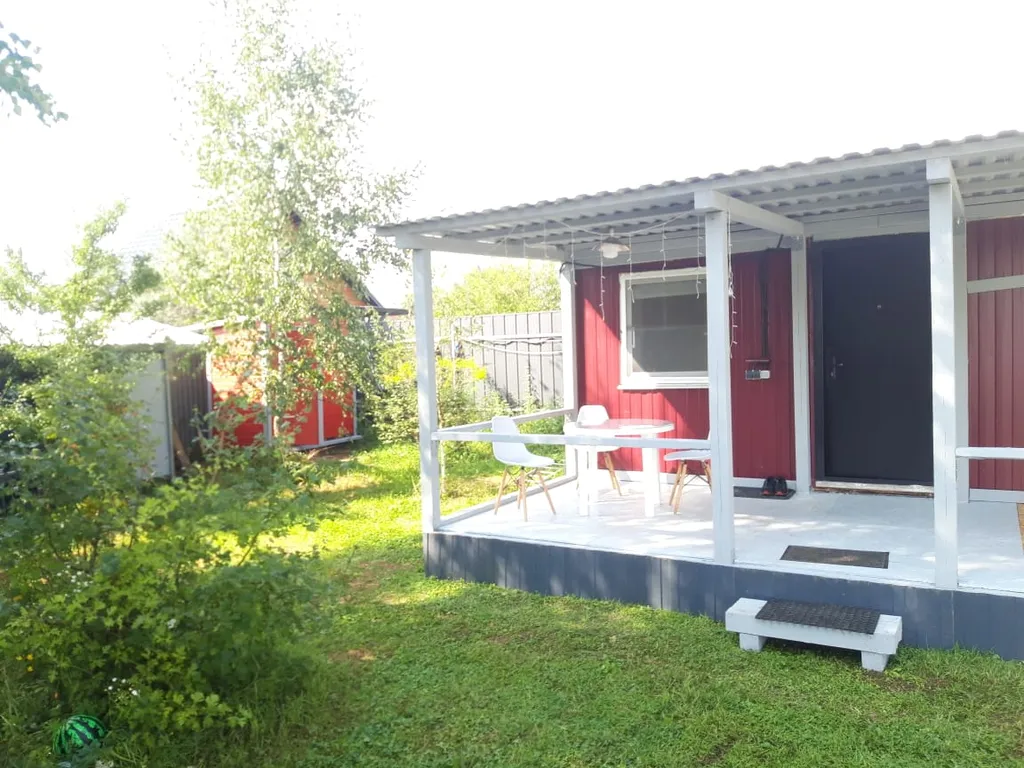 Дом с зоной отдыха на новый год на природе