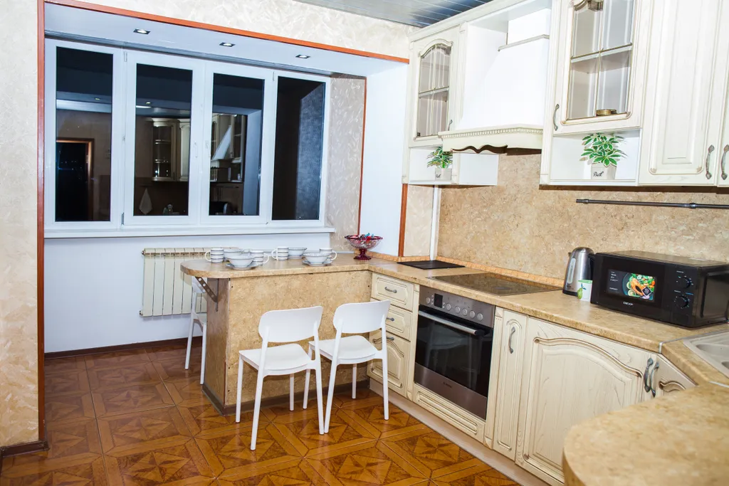 Двухкомнатные апартаменты с панорамным видом