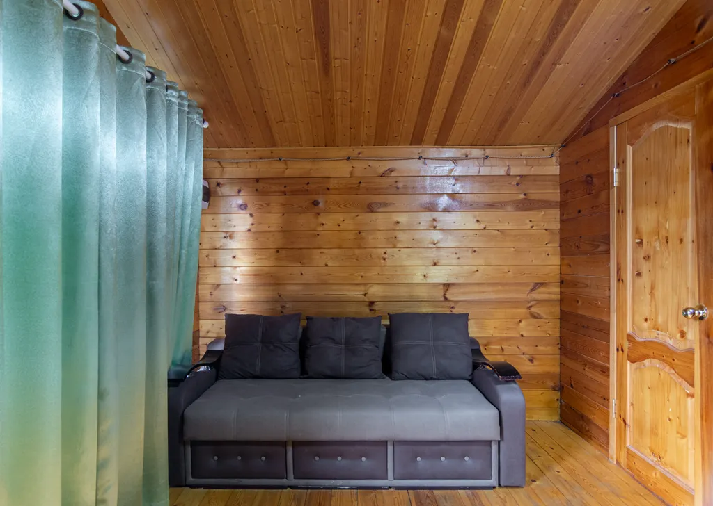 Современный деревянный дом из бруса