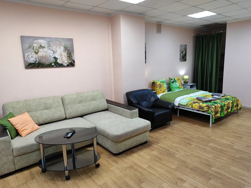 Просторная студия 1 на берегу Волги