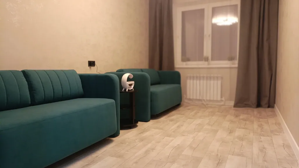 Новая квартира с элементами русского стиля