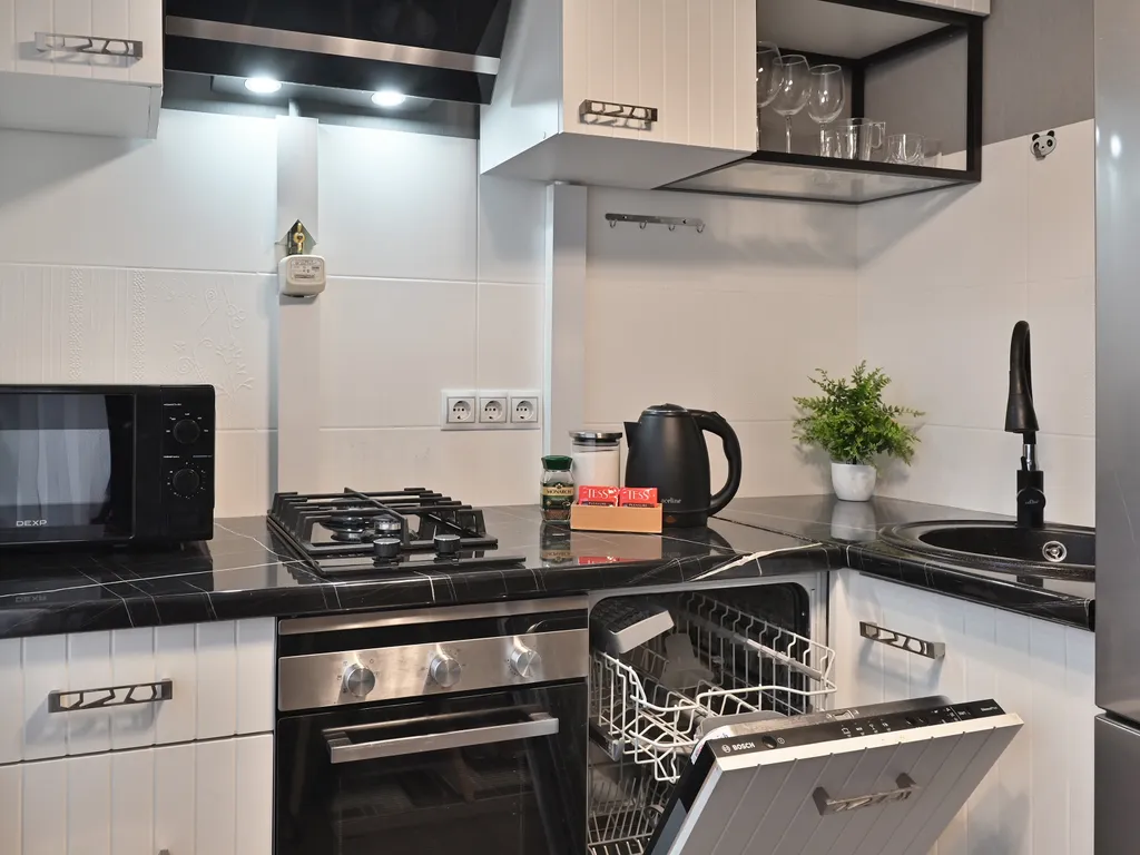 Трёхкомнатная квартира для большой компании в центре города