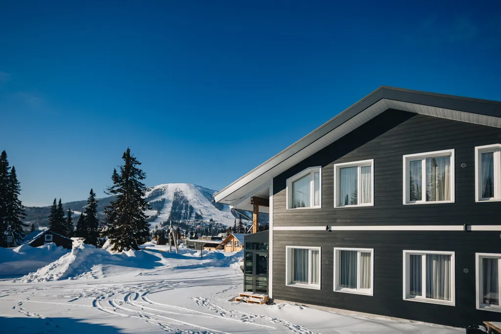 Новый элитный коттедж у склонов