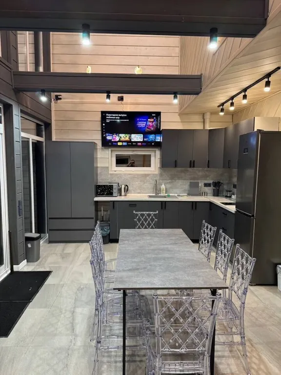 Новый дом в лесу с сауной и сибирским чаном