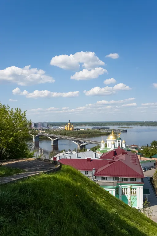 Квартира Квартира в историческом центре Нижнего Новгорода с видом на Оку — Нижний Новгород