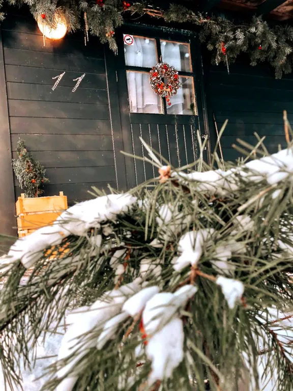 Уютный и теплый мини домик ТиниДача Можжевельник в лесу