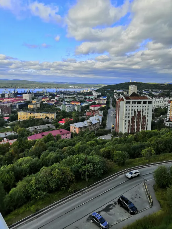 Квартира с отличным ремонтом и красивым видом из окна