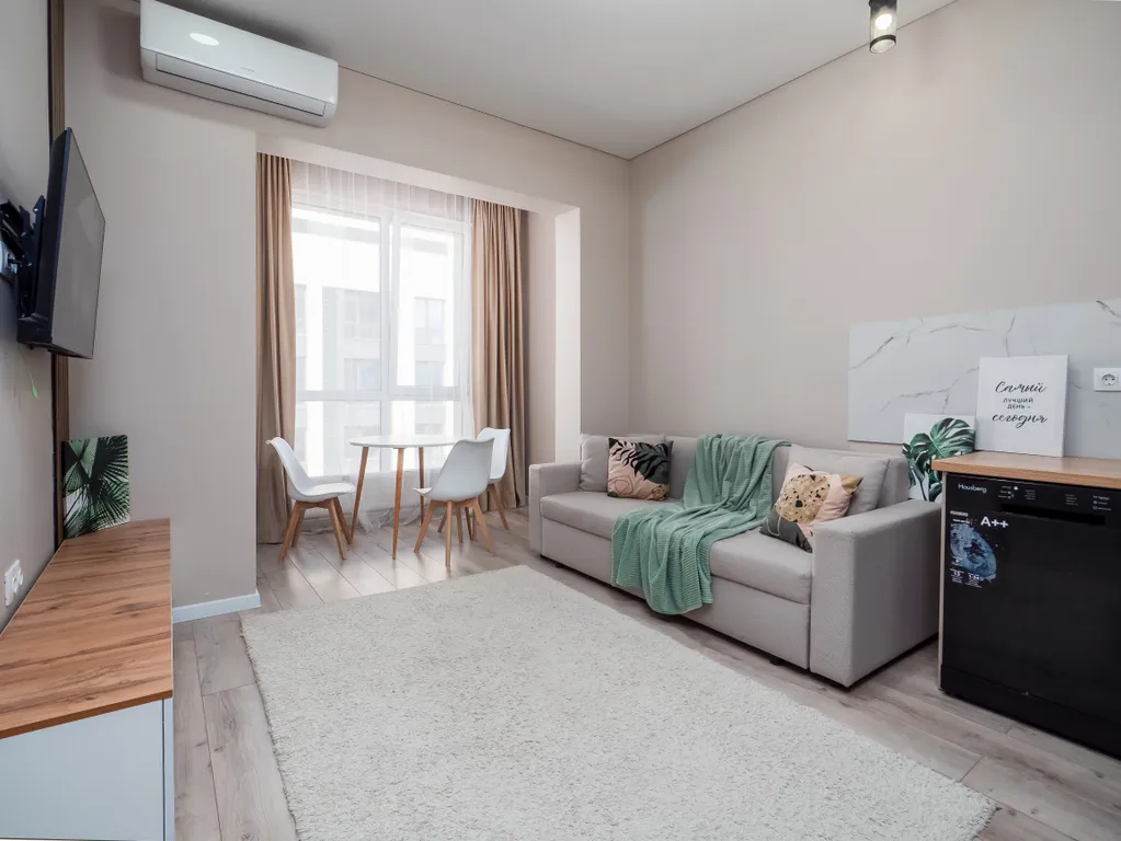 Квартира евродвушка с потрясающим видом на город