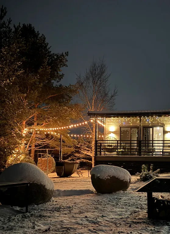 Коттедж вблизи Игоры с банным чаном