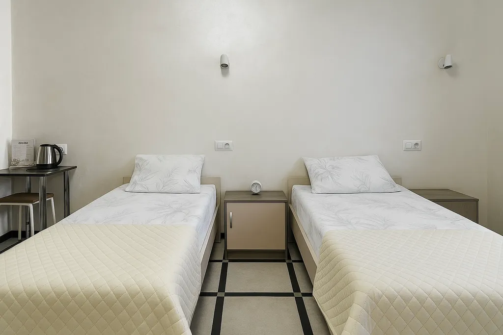 Квартира Квартира Уютный номер с двумя раздельными кроватями — Ярославль