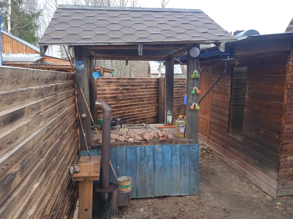 Коттедж Домик в лесу с баней. — Свирьстрой